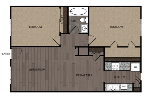 the floor plan of holiday club ruka village